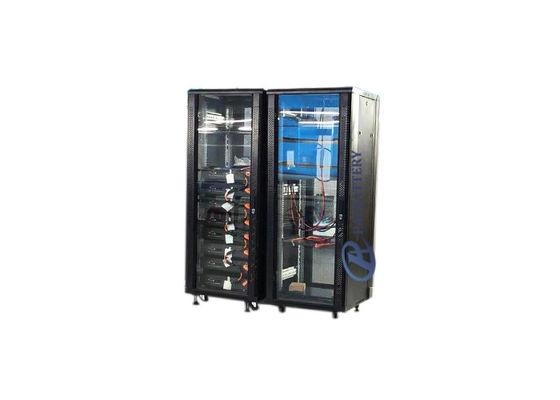 태양광 ESS용 96V 500Ah 48kWh 고전압 LiFePO4 리튬 배터리 보관 캐비닛