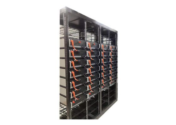 공장 및 병원 ESS용 512V 100Ah 51kWh 고전압 리튬 배터리 시스템